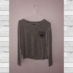 Cropped California tee